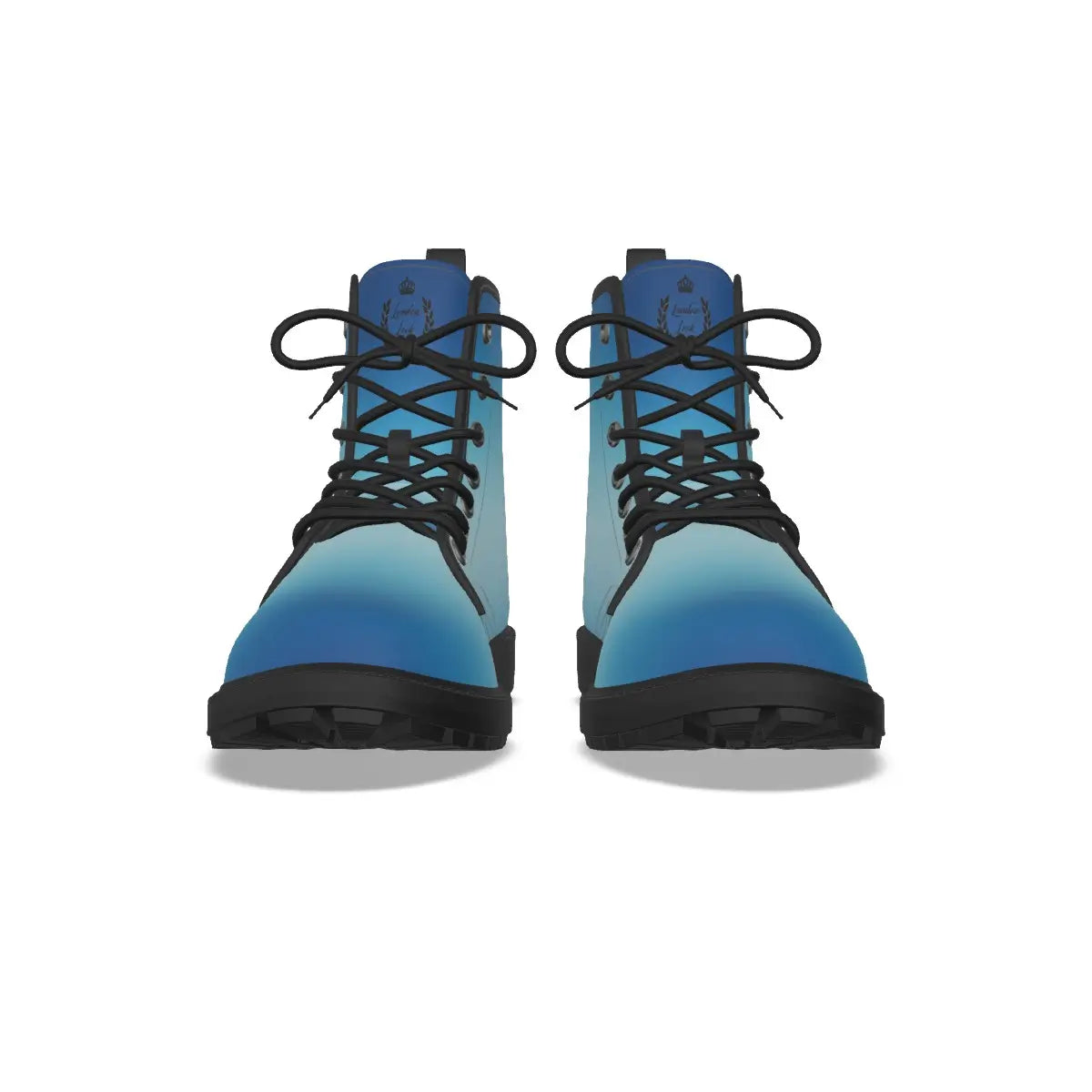 Ombre Blue Short Boots