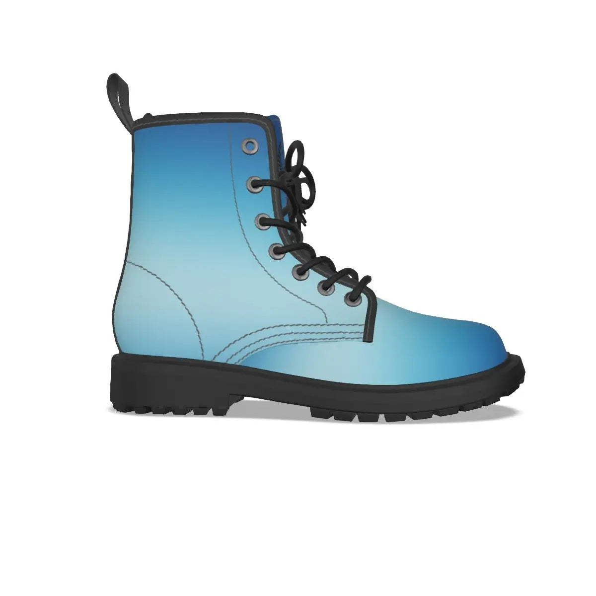 Ombre Blue Short Boots