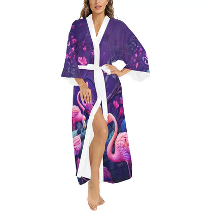 Long Kimono Robe Inkedjoy