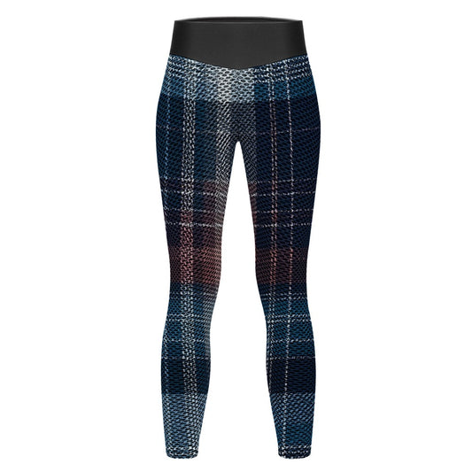 Honeycomb pattern leggings
