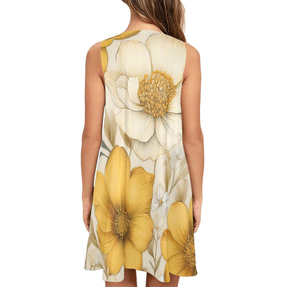 Sleeveless Pocket Dress