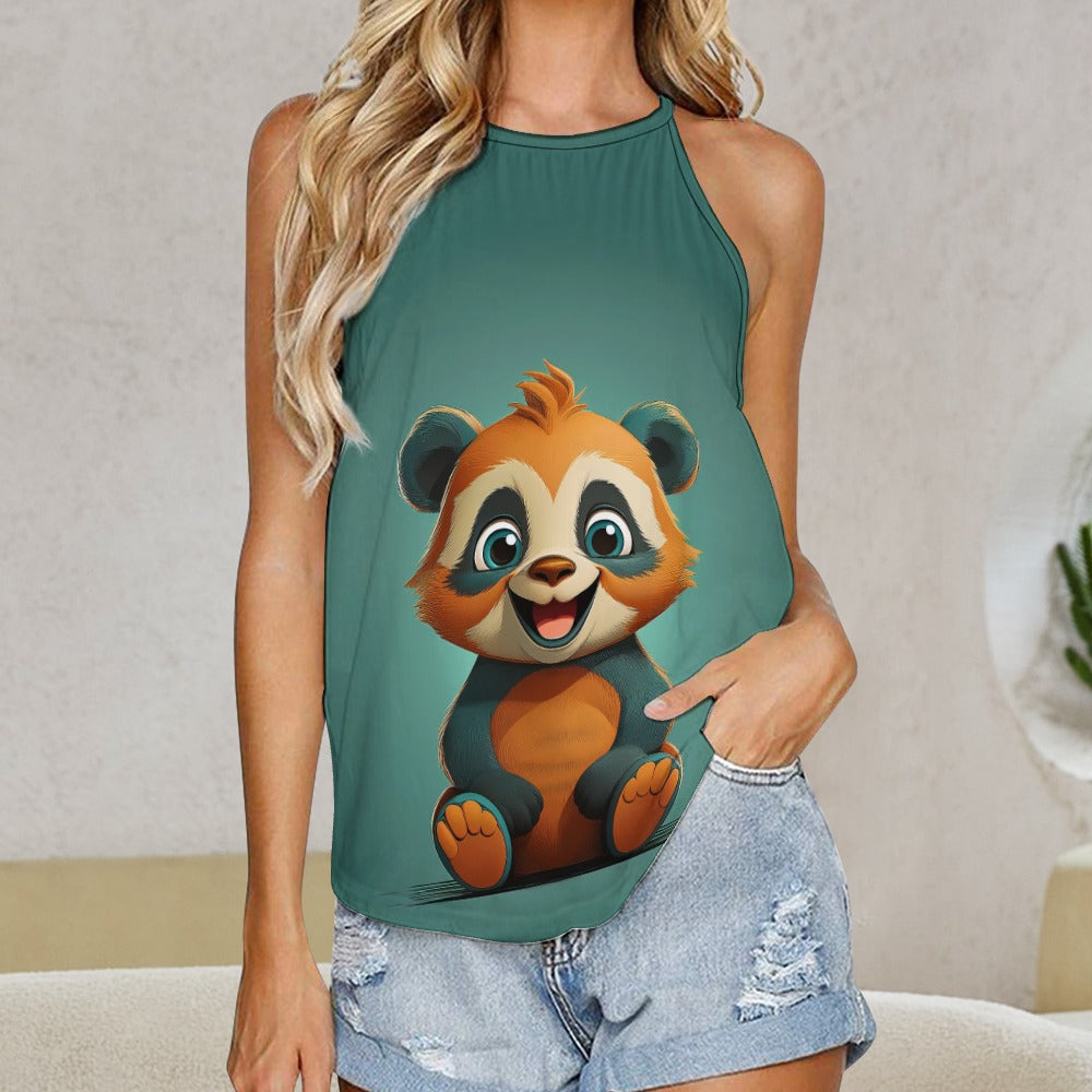 Crew Neck Vest Inkedjoy