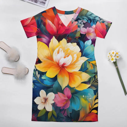 Loose Pocket Dress Inkedjoy
