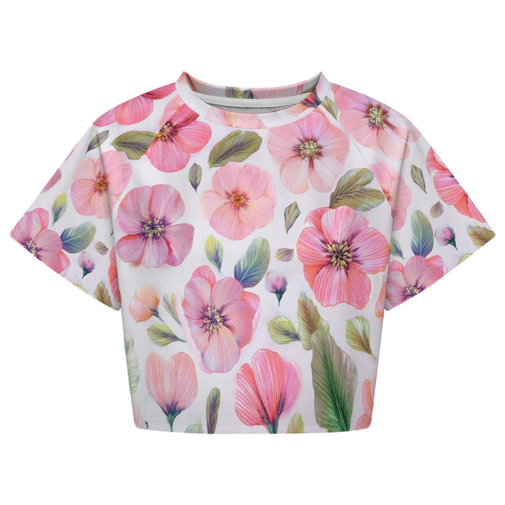 Crop Top Short-Sleeve T-Shirt