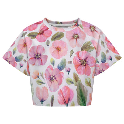 Crop Top Short-Sleeve T-Shirt