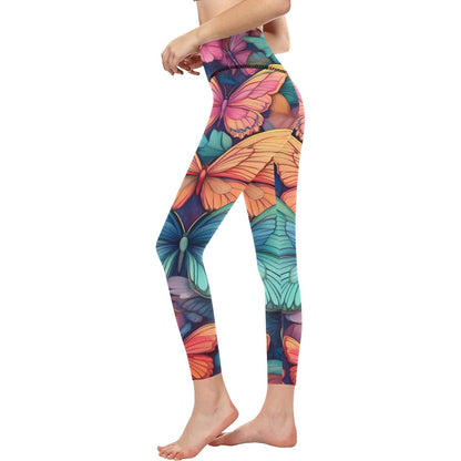 High-Waisted Leggings Inkedjoy