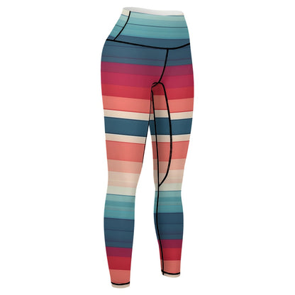 Striped Sports Leggings