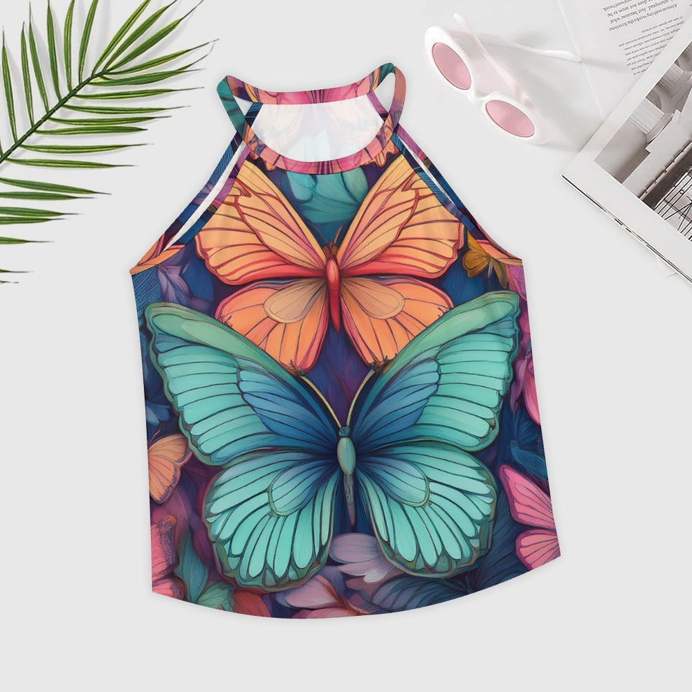Crew Neck Vest Inkedjoy