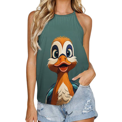 Crew Neck Vest Inkedjoy