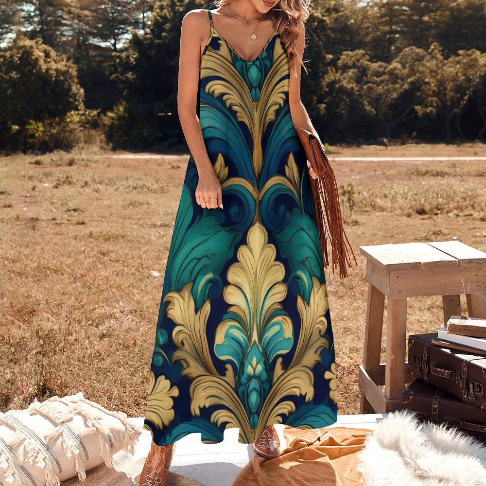 Ankle Long Dress Inkedjoy