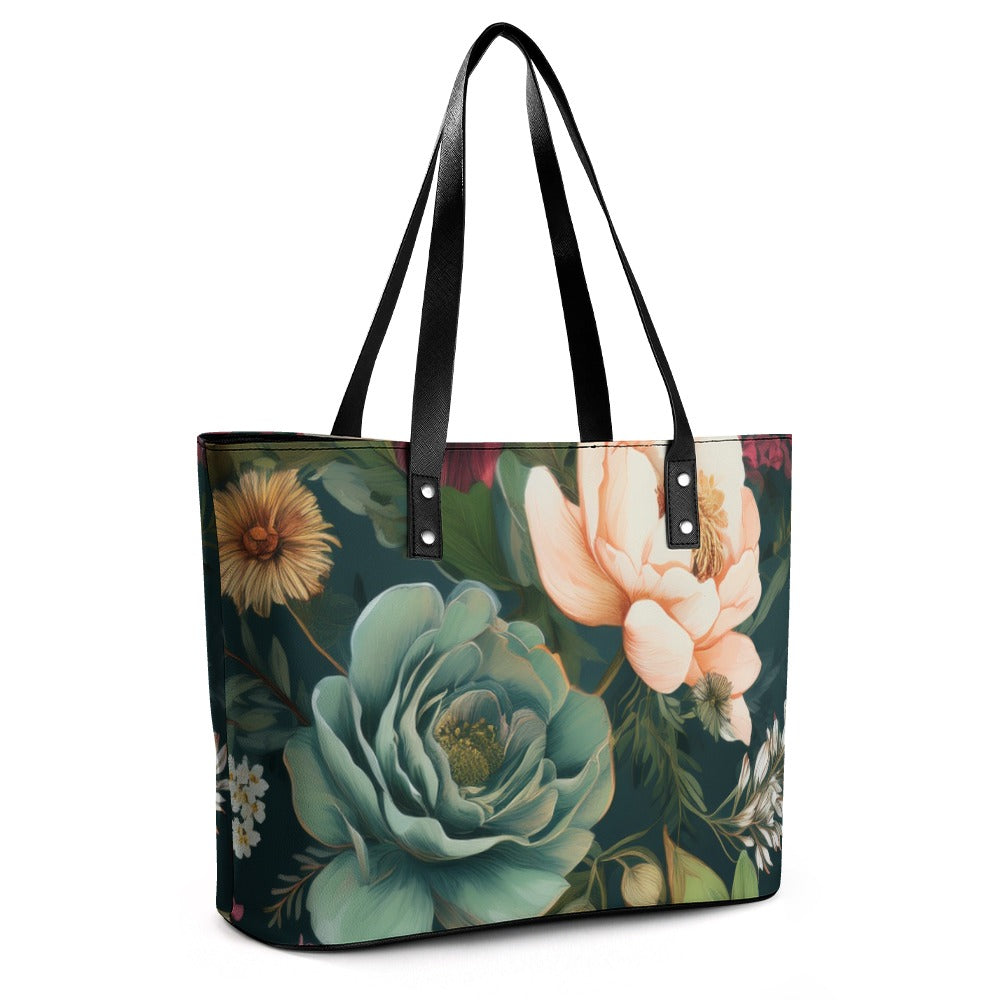 Leather handbag Inkedjoy