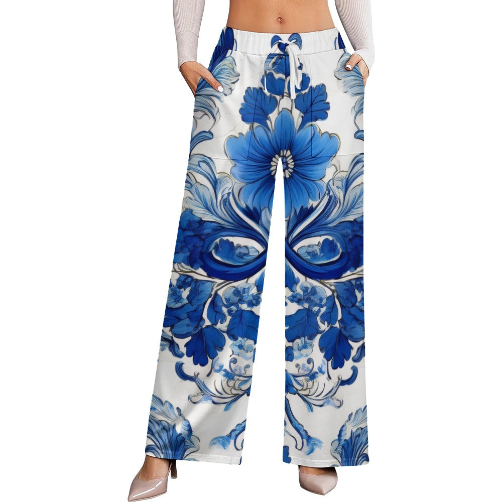 Wide-leg pants Inkedjoy
