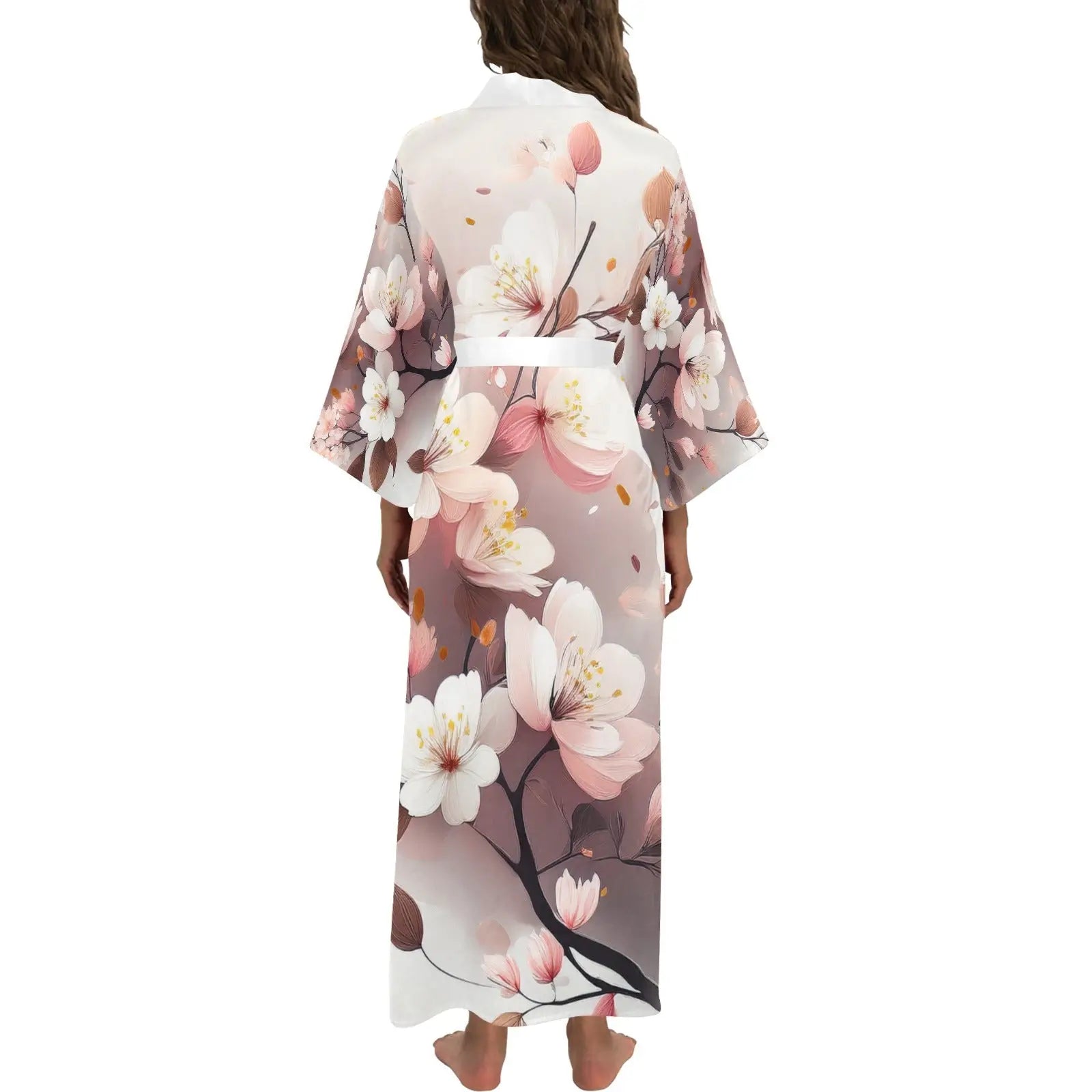 Long Kimono Robe Inkedjoy