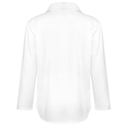 Irregular Hem Shirt Inkedjoy