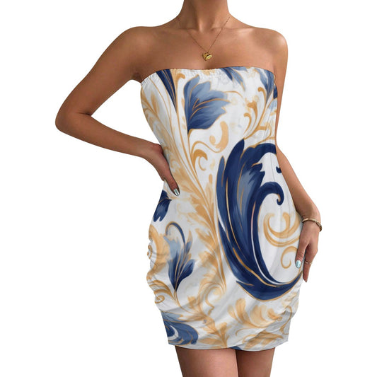 Bodycon strapless dress