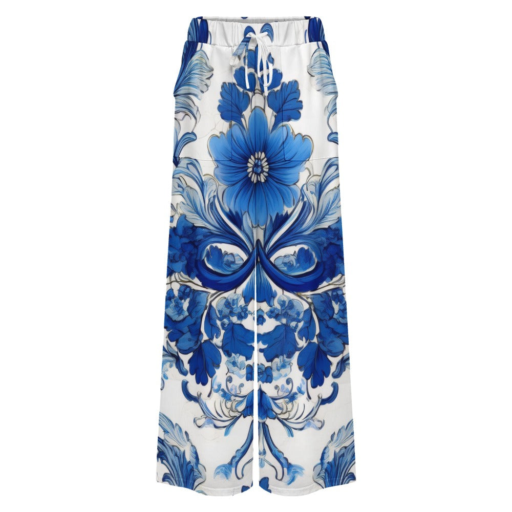 Wide-leg pants Inkedjoy