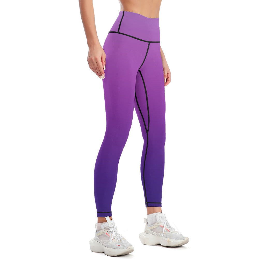 Purple Sports Leggings