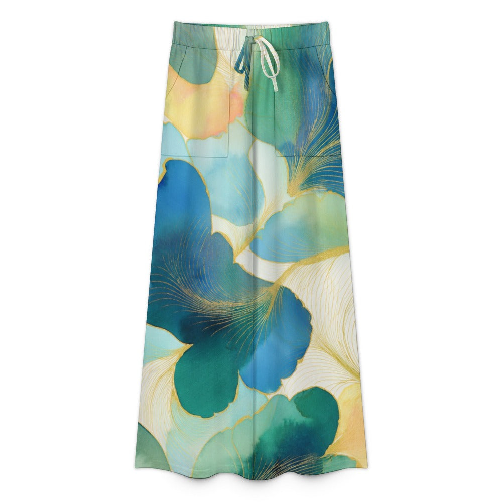 Wide-leg pants Inkedjoy