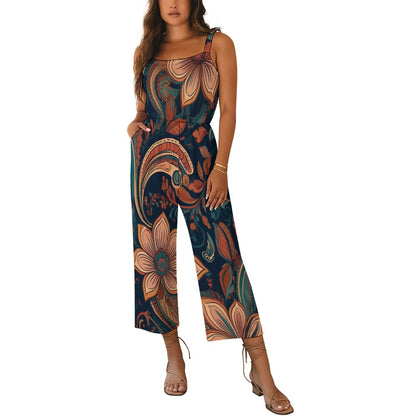 Strapped jumpsuit