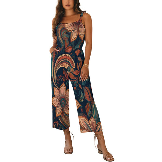 Strapped jumpsuit