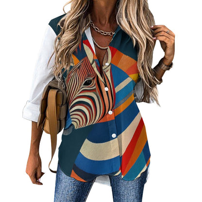 Irregular Hem Shirt Inkedjoy