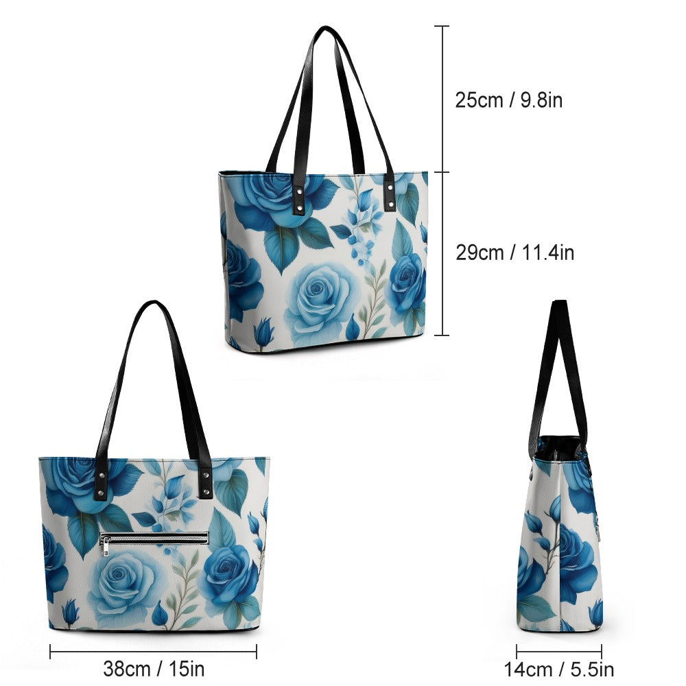 Leather handbag Inkedjoy