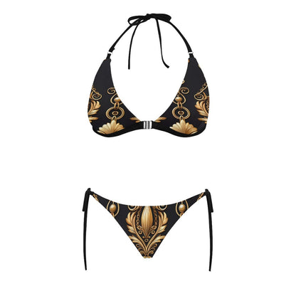 Bikini Swimsuit Front Buckle Inkedjoy