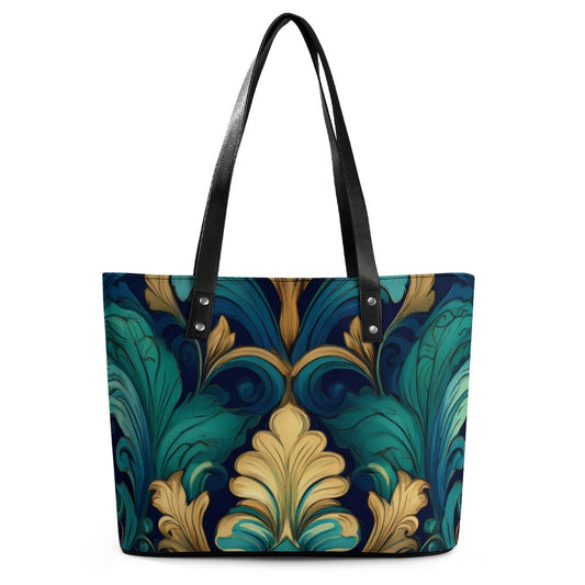Leather handbag Inkedjoy