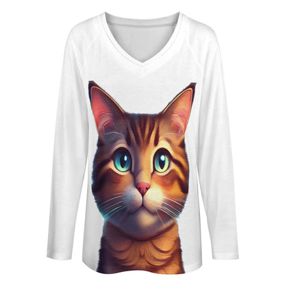 Long sleeve loose tee Inkedjoy