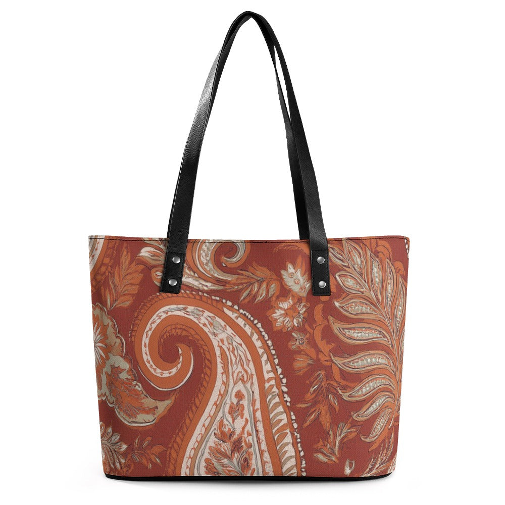 Leather handbag Inkedjoy