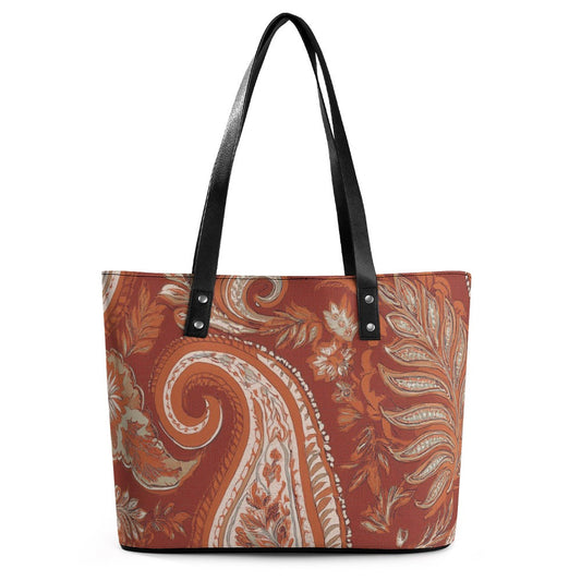 Leather handbag Inkedjoy