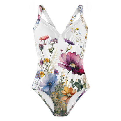 Women's one-piece swimsuit Inkedjoy
