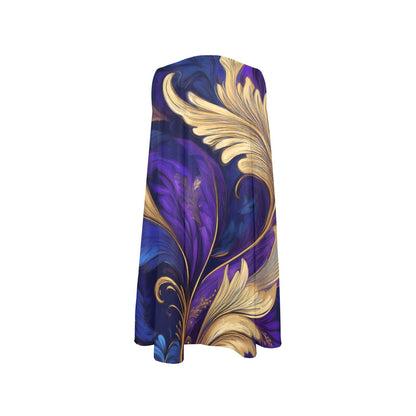Sleeveless Pocket Dress Inkedjoy