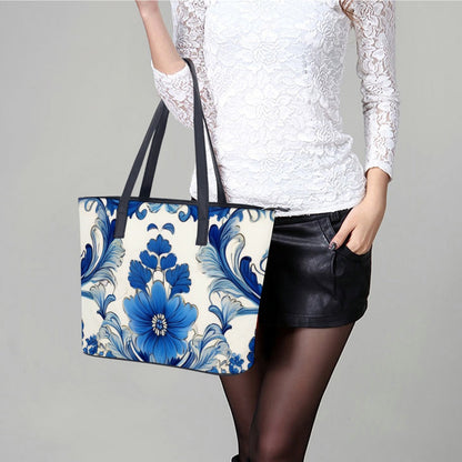 Leather handbag Inkedjoy
