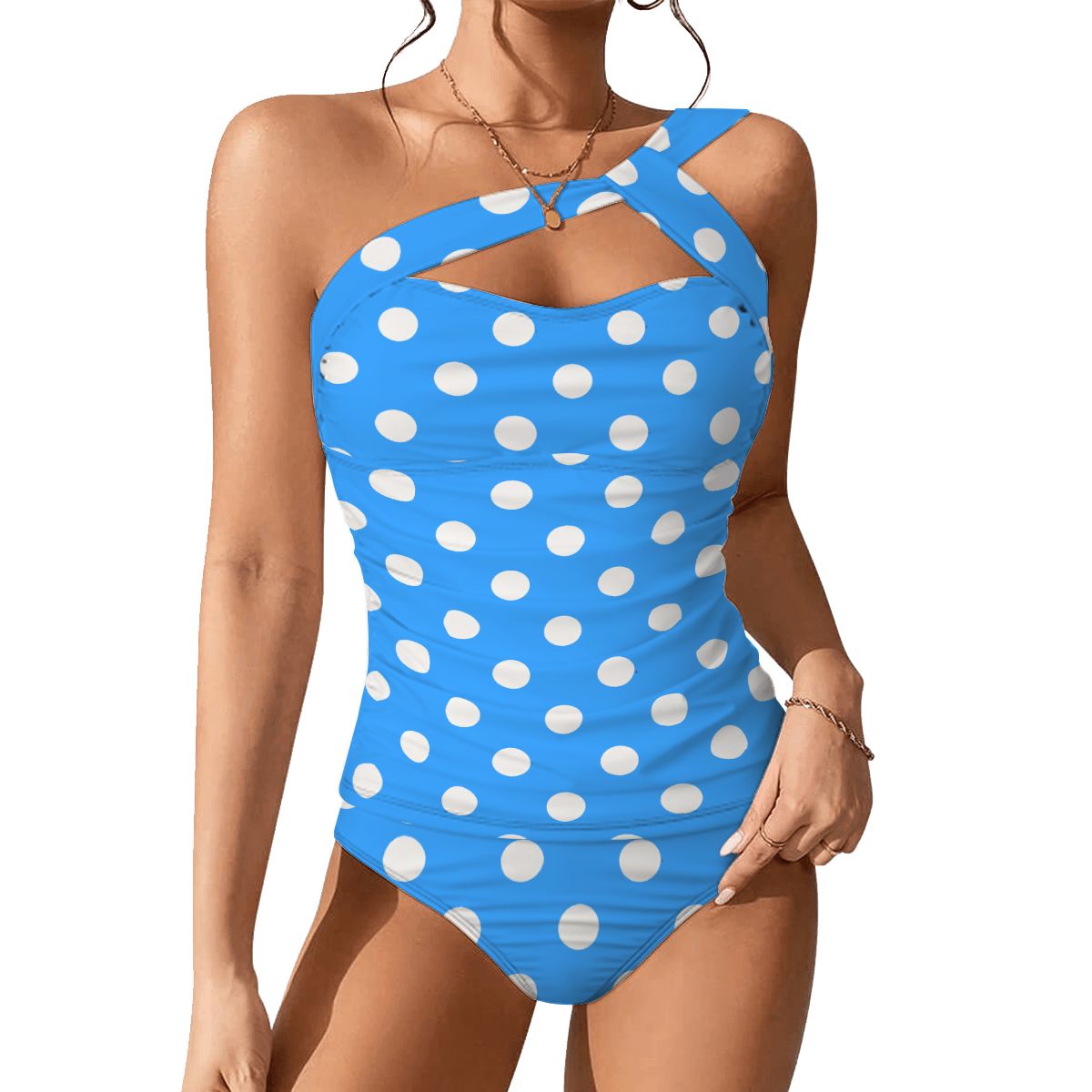 OneShoulder Two Piece Swimsuit
