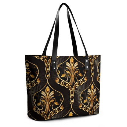 Leather handbag Inkedjoy