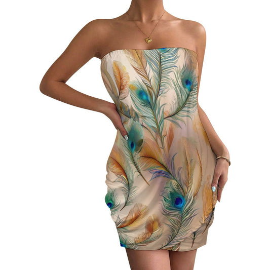 Bodycon strapless dress