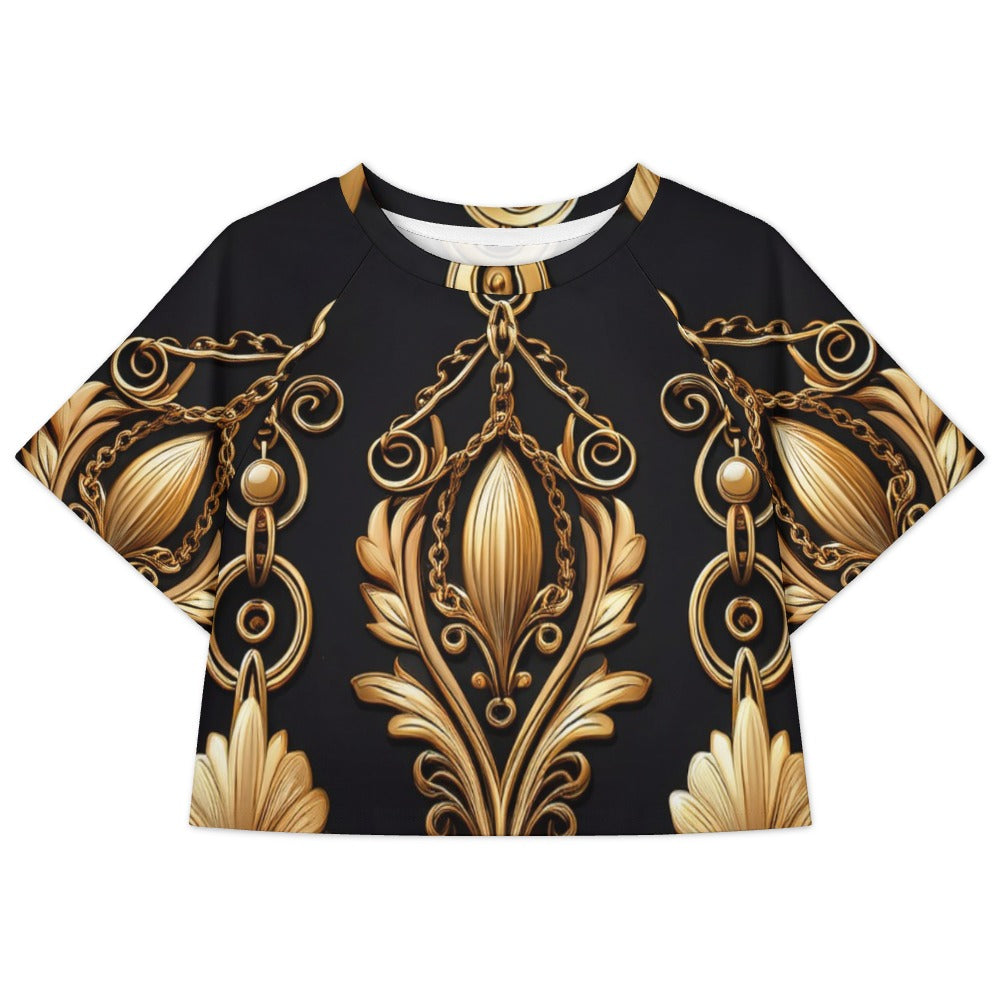 Crop Top Short-Sleeve T-Shirt