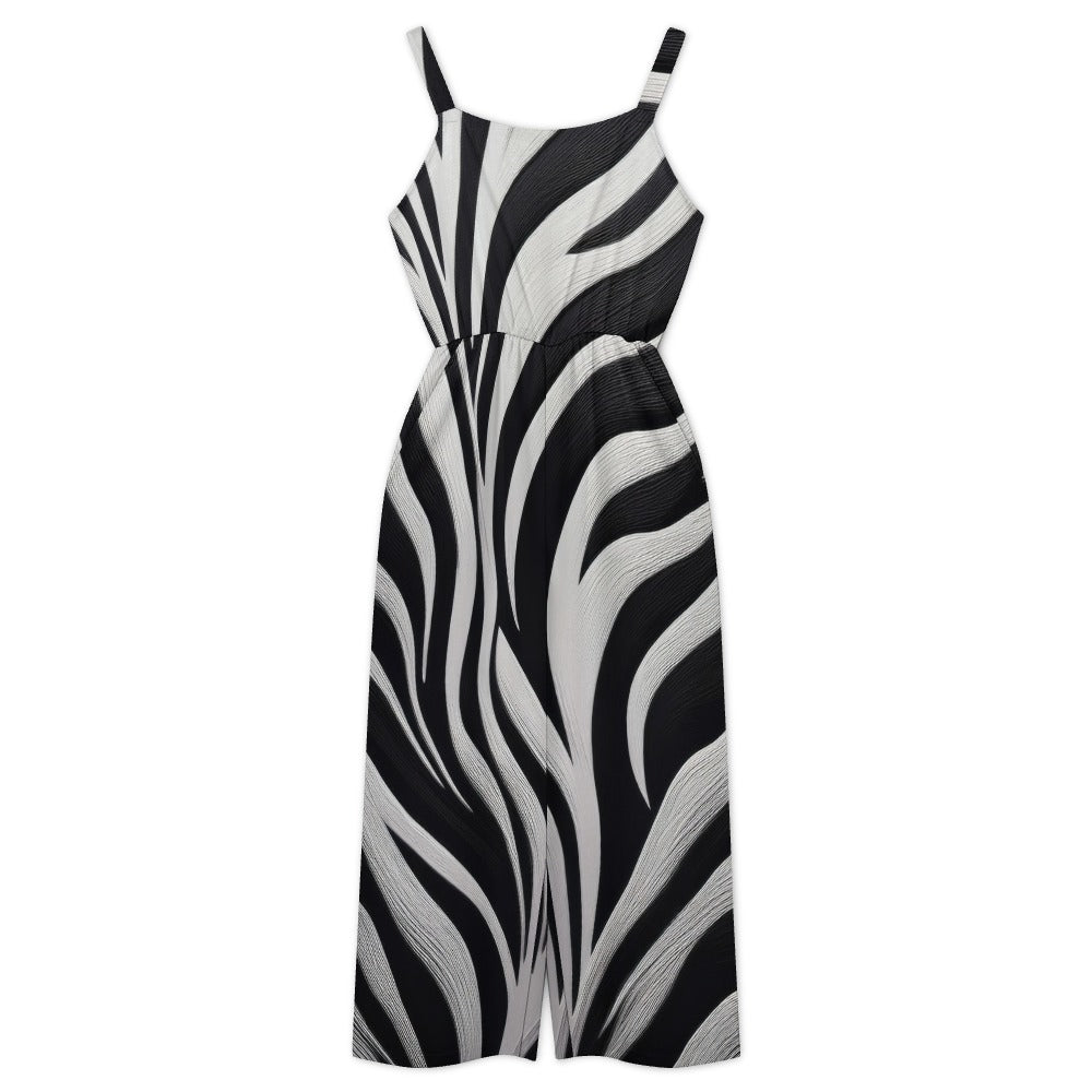 Strapped jumpsuit