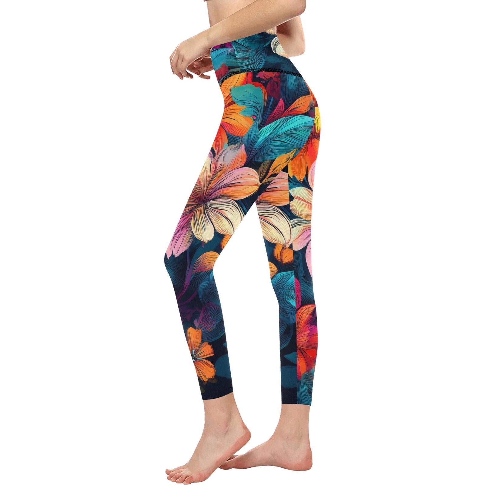 High-Waisted Leggings Inkedjoy