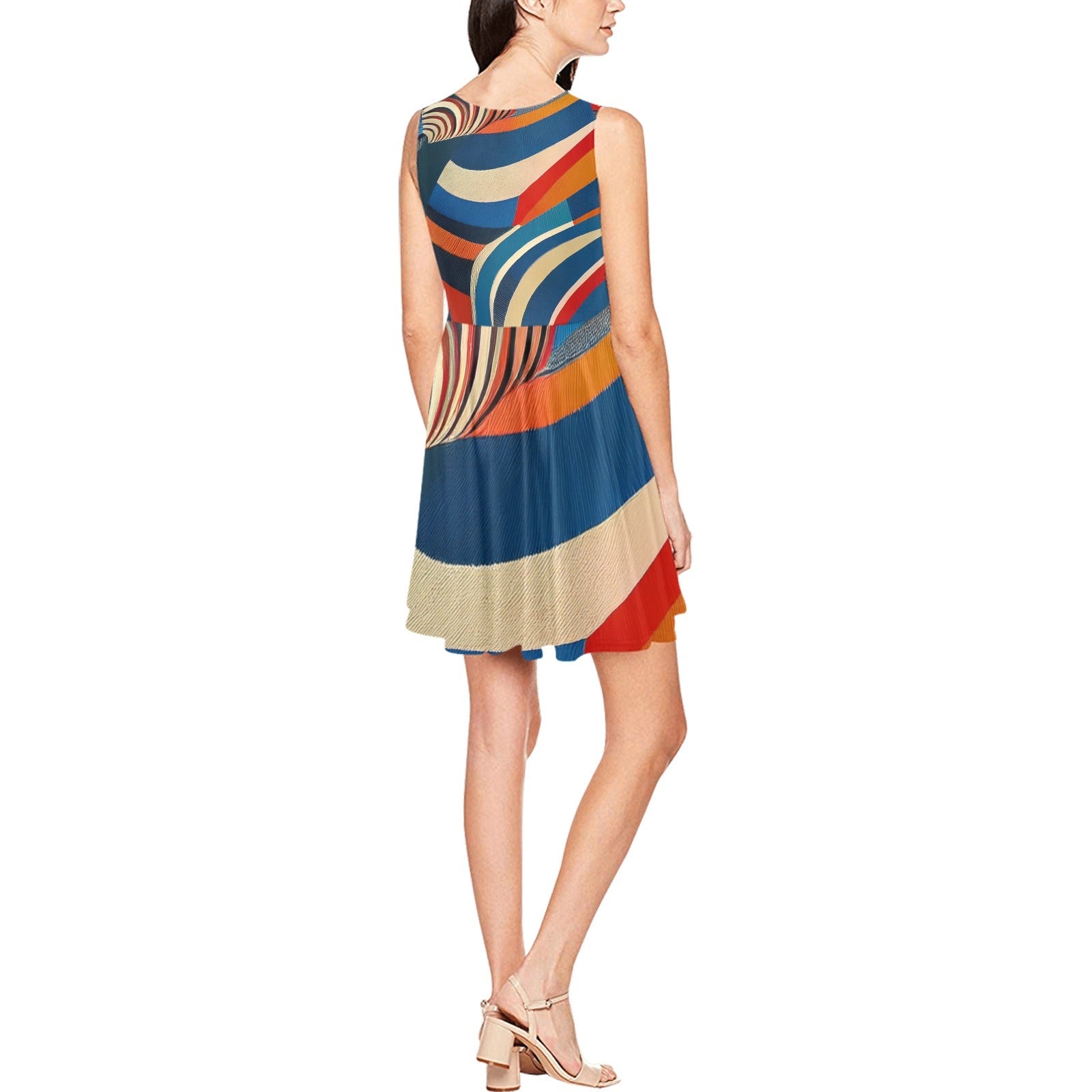 Zebra Print Dress Inkedjoy