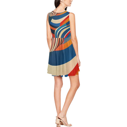 Zebra Print Dress Inkedjoy