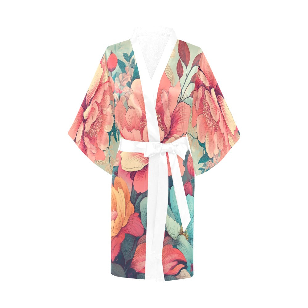 Short Kimono Robe Inkedjoy