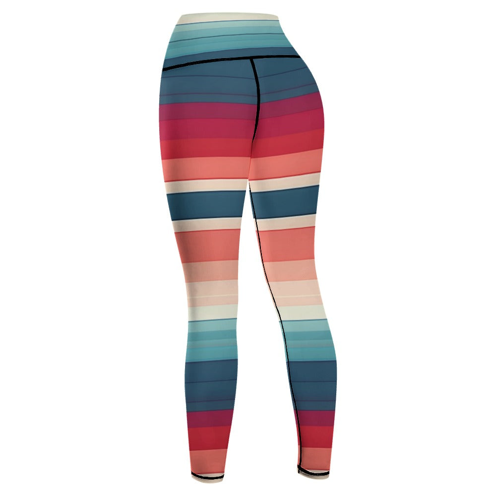 Striped Sports Leggings