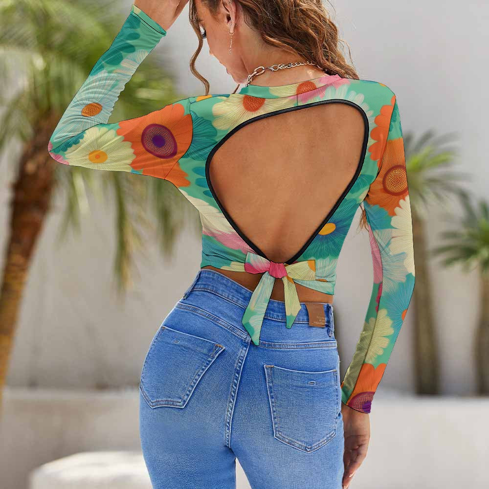 Backless T-shirt Inkedjoy