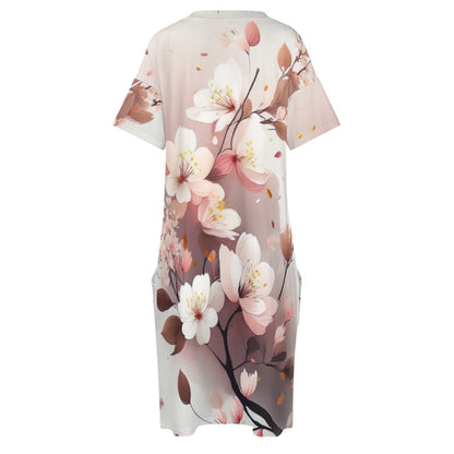 Loose pocket dress Inkedjoy