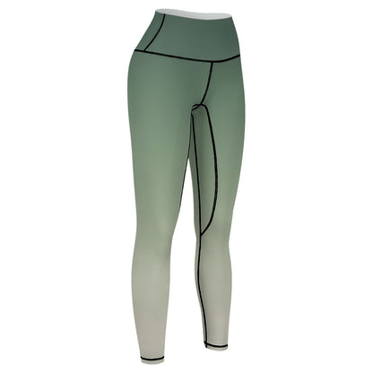 Green Sports Leggings