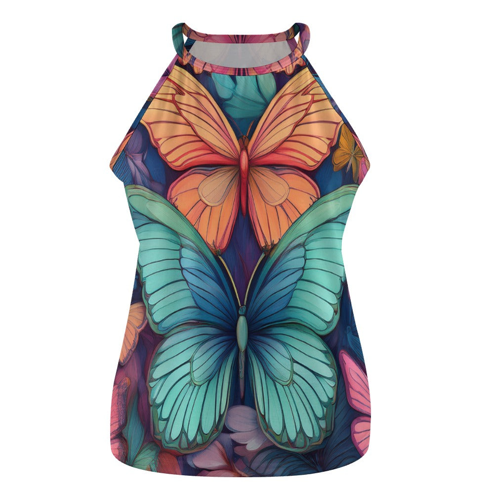 Crew Neck Vest Inkedjoy