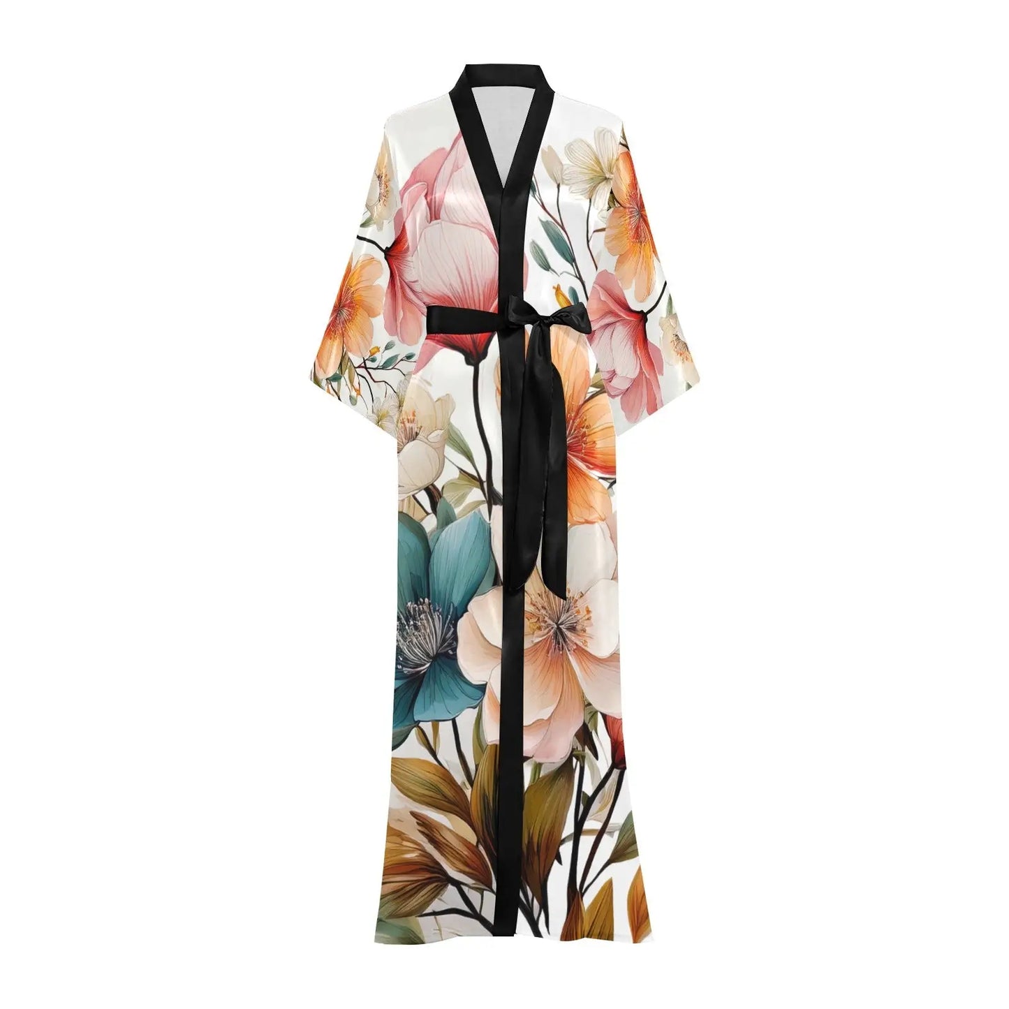 Long Kimono Robe Inkedjoy