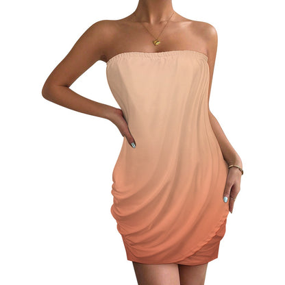 Bodycon strapless dress